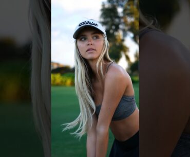 the NEW golf girl?