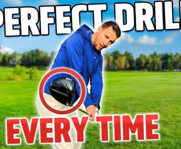 PERFECT GOLF SWING TAKEAWAY and BACKSWING DRILL