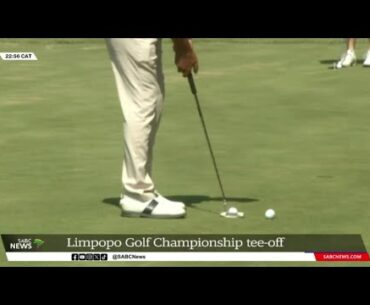 Limpopo Championship golf tournament tee-off