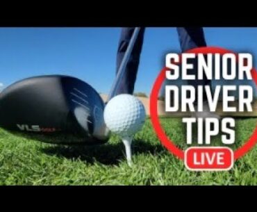 My Top 5 Driver Tips for Senior Golfers