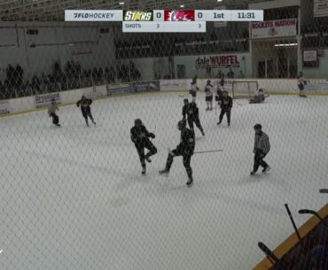 St. Thomas Stars - Judd Katz PO1 (Briir Long, Adam Zuckerman) PP FG vs Strathroy Rockets
