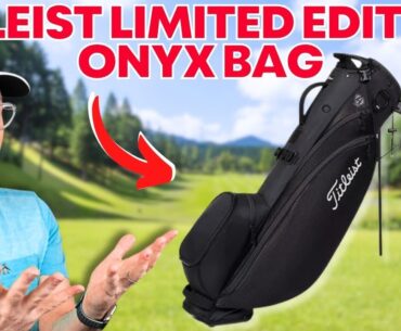 Limited Edition Golf Bag Review | Titleist Onyx Bag!