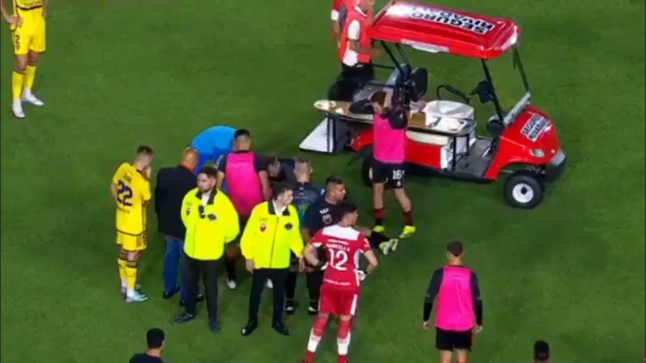 Javier Altamirano Convulsiona y Es Sacado en Ambulancia en Partido Estudiantes vs Boca Javier Altamirano Convulsiona y Es Sacado en Ambulancia en Partido Estudiantes vs Boca
