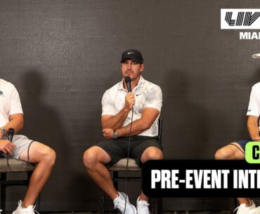 CAPTAINS INTERVIEW: "We Want The Best For The Game Of Golf" | LIV Golf Miami