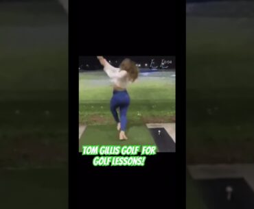 Woman golfer pound’s a driver! #golf #funnyvideos #golfbabes