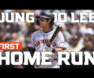 Jung Hoo Lee CRUSHES First Major League Home Run | 이정후 메이저리그 첫 홈런