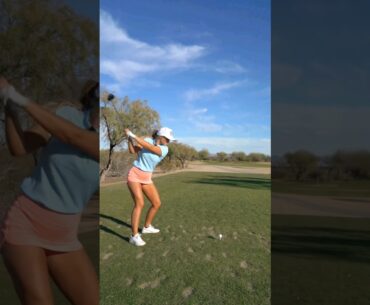 Hailey Ostrom #golf #golfswing #shorts
