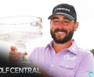 Stephan Jaeger excited to 'get on the next level' after Houston Open | Golf Central | Golf Channel