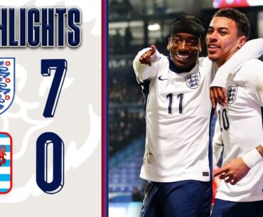 England U21 7-0 Luxembourg U21 | Clinical Young Lions Put SEVEN Past Luxembourg | Highlights
