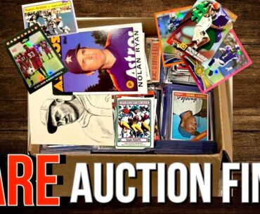I WON SPORTS CARDS COLLECTION FROM LOCAL AUCTION FOR ONLY $50!