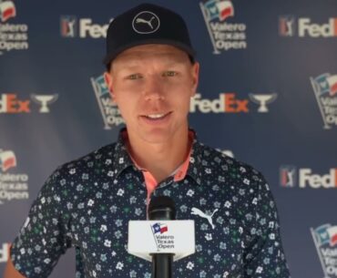 Matti Schmid Thursday Flash Interview 2024 Valero Texas Open © PGA Tour