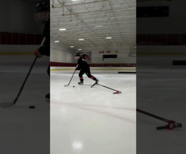 Forehand, Backhand Drag #shorts  #hockeycoach #nhl #hockey #hockeysports #hockeydrills #sports