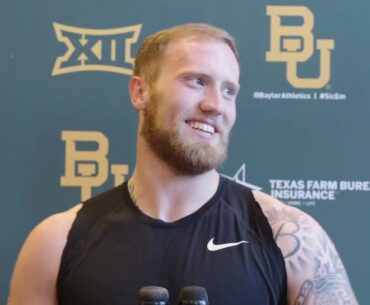 Baylor Football: Matt Jones Media Availability (April 4, 2024)
