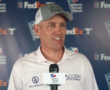 Brendon Todd Thursday Flash Interview 2024 Valero Texas Open © PGA Tour