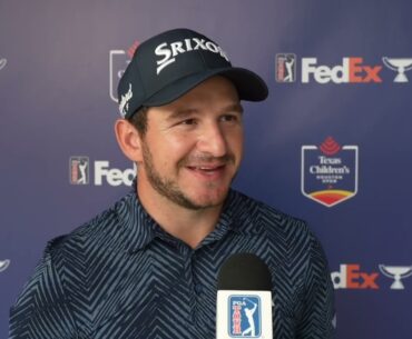 Alejandro Tosti Saturday Flash Interview 2024 Texas Children's Houston Open © PGA Tour