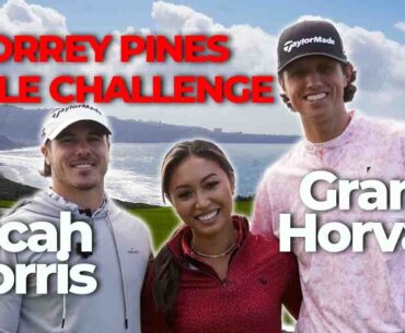 1 Hole Challenge at Torrey Pines w/ Grant Horvat & Micah Morris