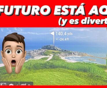 Pruebo un SIMULADOR DE GOLF [como el que te puedes poner en casa]