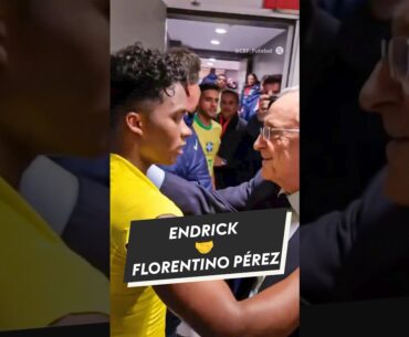 Endrick 🤝 Florentino Pérez