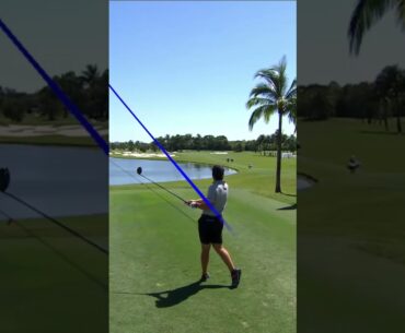 Just Matthew Wolff driving the green on a par 4 at Doral. 💪 #livgolf #shorts