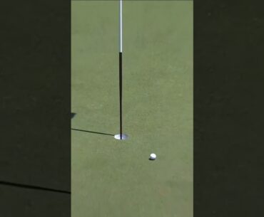 Get in! Tyrrell Hatton holes out for birdie! 👏 #livgolf #shorts