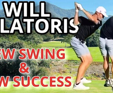 WILL ZALATORIS AMAZING RETURN! NEW SWING WORKS UNDER PRESSURE! #golf #golfswing #golfer #power #boss