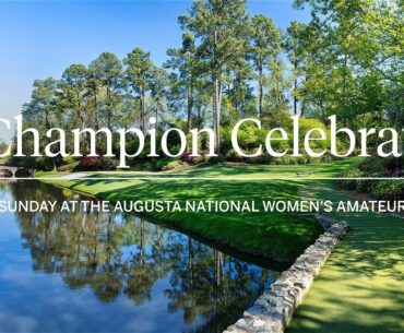 It's Saturday at the Augusta National Women's Amateur