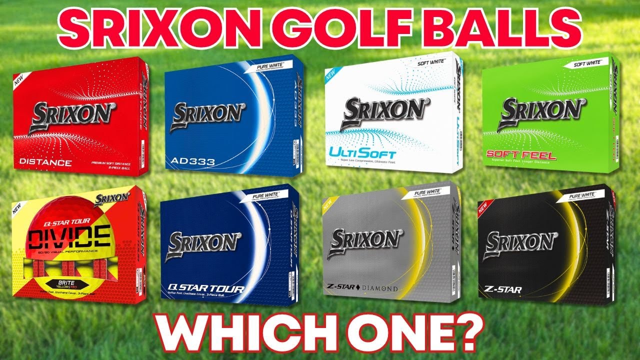 Srixon Golf Ball Range 2024 Which One Should I Use? FOGOLF FOLLOW