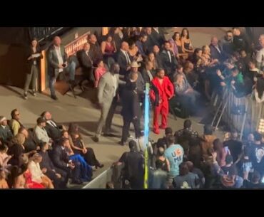 What happens with Rikishi, Jimmy Uso and Solo Sikoa off air during the WWE Hall of Fame 4/5/2024!!