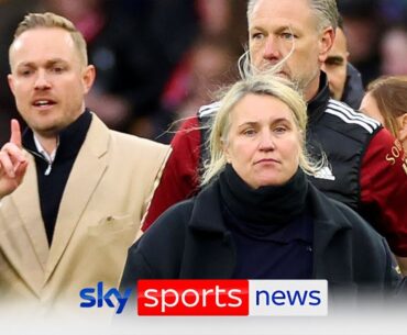 Emma Hayes upset by Jonas Eidevall's 'male aggression' in Conti Cup final loss