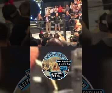 STING SPEECH at AEW KEITH MITCHELL tribute #aewdynamite #aew #sting  #prowrestling #shorts