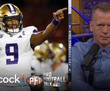 Michael Penix Jr. is being 'underrated' in 2024 NFL Draft | Pro Football Talk | NFL on NBC