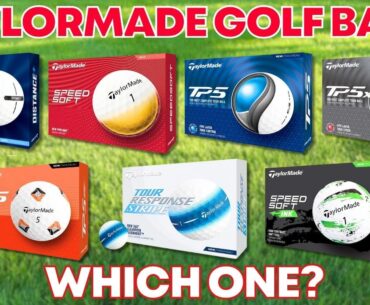 TaylorMade Golf Ball Range 2024 - Which One Should I Use?
