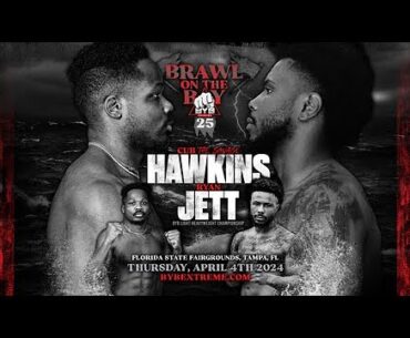 BYB 25 Brawl on the Bay - Full Card - Two Bare Knuckle Title Fights and Highlight Reel Knockouts