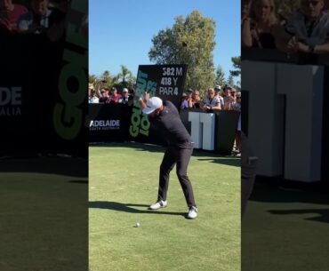 Liv Golf Adelaide @ Grange Golf Club Adelaide Tee Shot Compilation of Cam, DJ and Stenson
