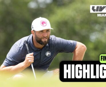 FULL HIGHLIGHTS | Final Round | LIV Golf Miami | 2024