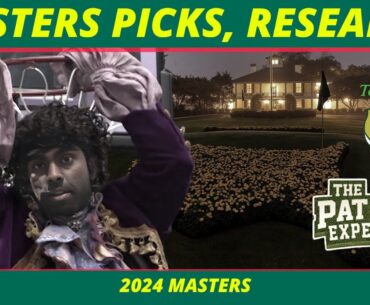 2024 The Masters Picks, Research, Trends, History | The Masters Bets, Preview | DFS Golf Picks