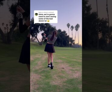 Im just a golf girl ⛳️🏌🏻‍♀️🙃🩷 #golf #golfgirl #golfing #golfer
