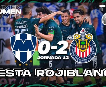 Resumen y goles | Monterrey 0-2 Chivas | CL2024 - Liga Mx J13 | TUDN
