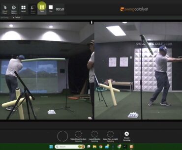 Phase 4 of Left Hand Only Practice : Double overlap Padraig Harrington Special