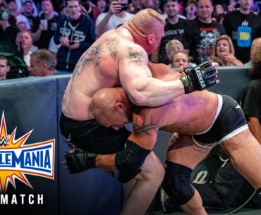 FULL MATCH — Goldberg vs. Brock Lesnar — Universal Title Match: WrestleMania 33