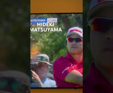 HIDEKI Matsuyama perfect golf swing #golftips #golf #golfingtips #golfer #golfswing #pure #shorts