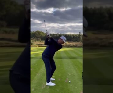 Justin rose has always been disciplined with his swing work #golf #golfswing #shorts ￼