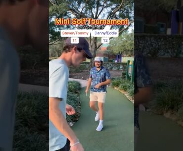 Hole 5 Part 1 | Mini Golf Tournament 2v2 Scramble #minigolf