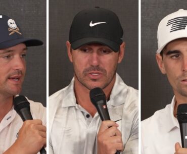 Bryson Dechambeau, Brooks Koepka & Joaquin Niemann on HOW LIV MIA HELPS them PREPARE for the Masters