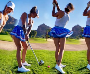 Amazing Golf Swing you need to see | Golf Girl awesome swing | Ela Palumbo