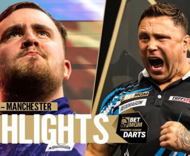 NINE-DART MADNESS IN MANCHESTER! Night Ten Highlights | 2024 BetMGM Premier League