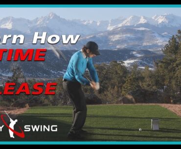 New Golf Training Aid to Learn the Timing of the Release