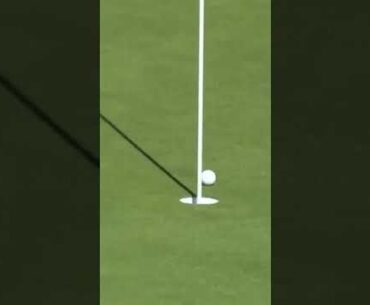 Perfect shots on the 16th hole!