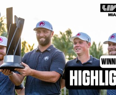 WINNER HIGHLIGHTS: Rahm's Legion XIII Comes Out On Top | LIV Golf Miami