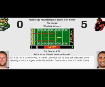 Week 5: Anchorage Amphibians (1-2-1) @ Hanoi Viet Kongs (2-2)